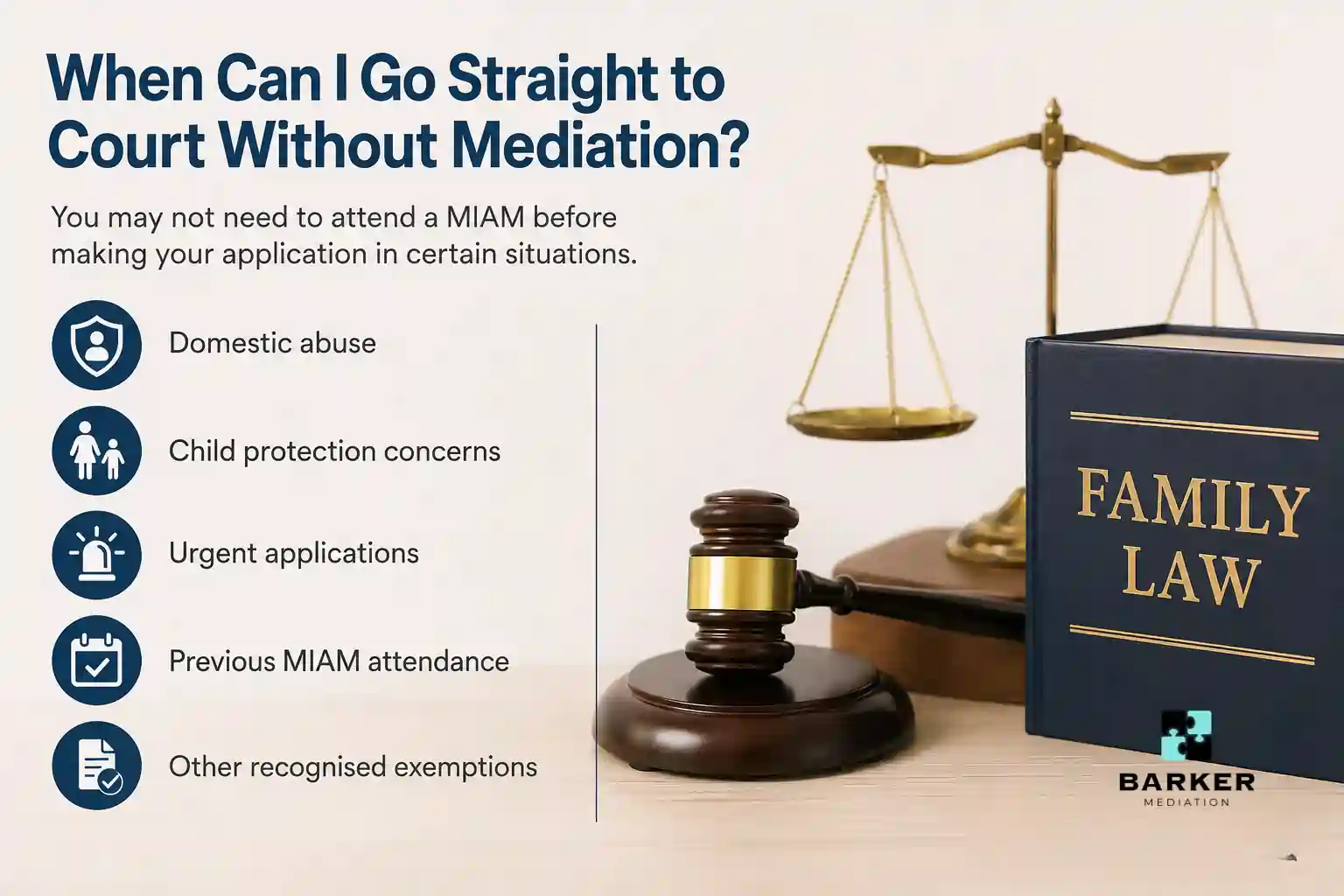 When Can I Go Straight to Court Without Mediation Wolverhampton?